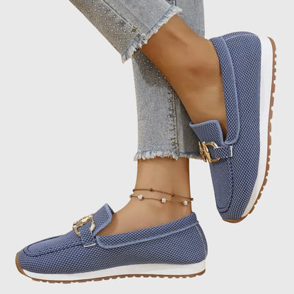 Montarello Horsebit Knit Loafers Women's