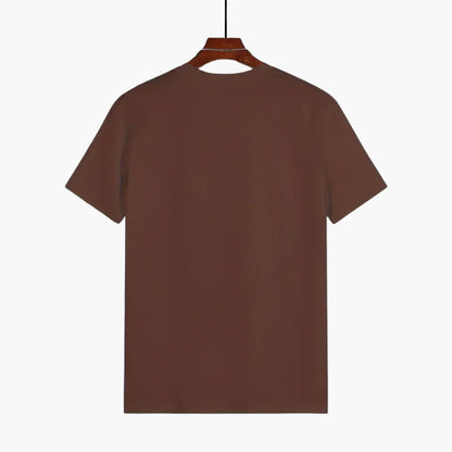 Męski t-shirt Montarello z krótkim rękawem i okrągłym dekoltem