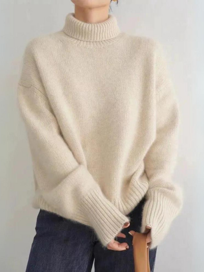 Montarello CloudSoft Turtleneck Knit Sweater