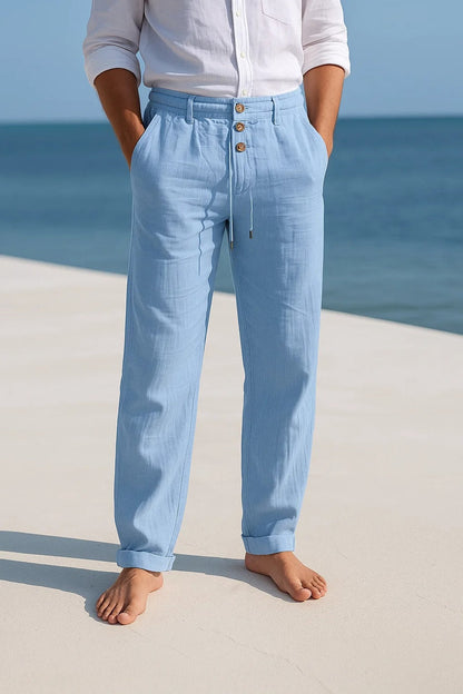 Montarello Linen Men's Summer Trousers