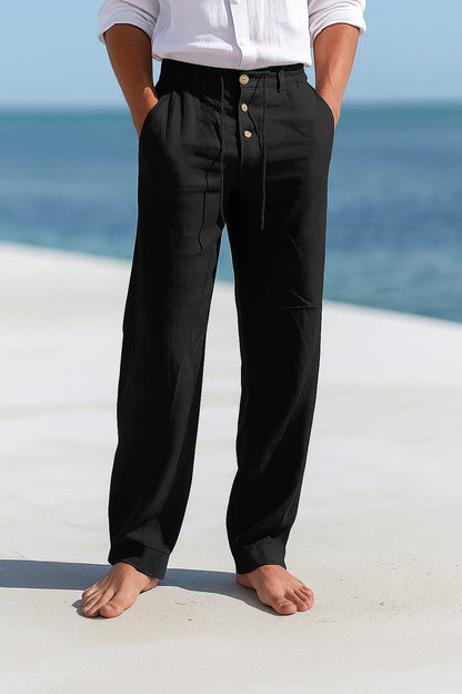 Montarello Linen Men's Summer Trousers
