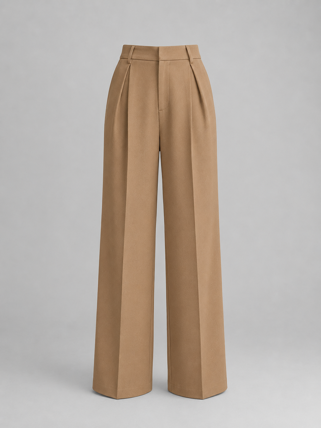Montarello Women's Wide Leg Trousers High Waist Pleated