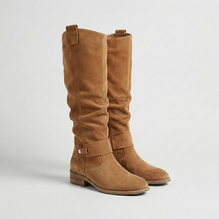 Montarello Women's Knee-High Slouch Boots