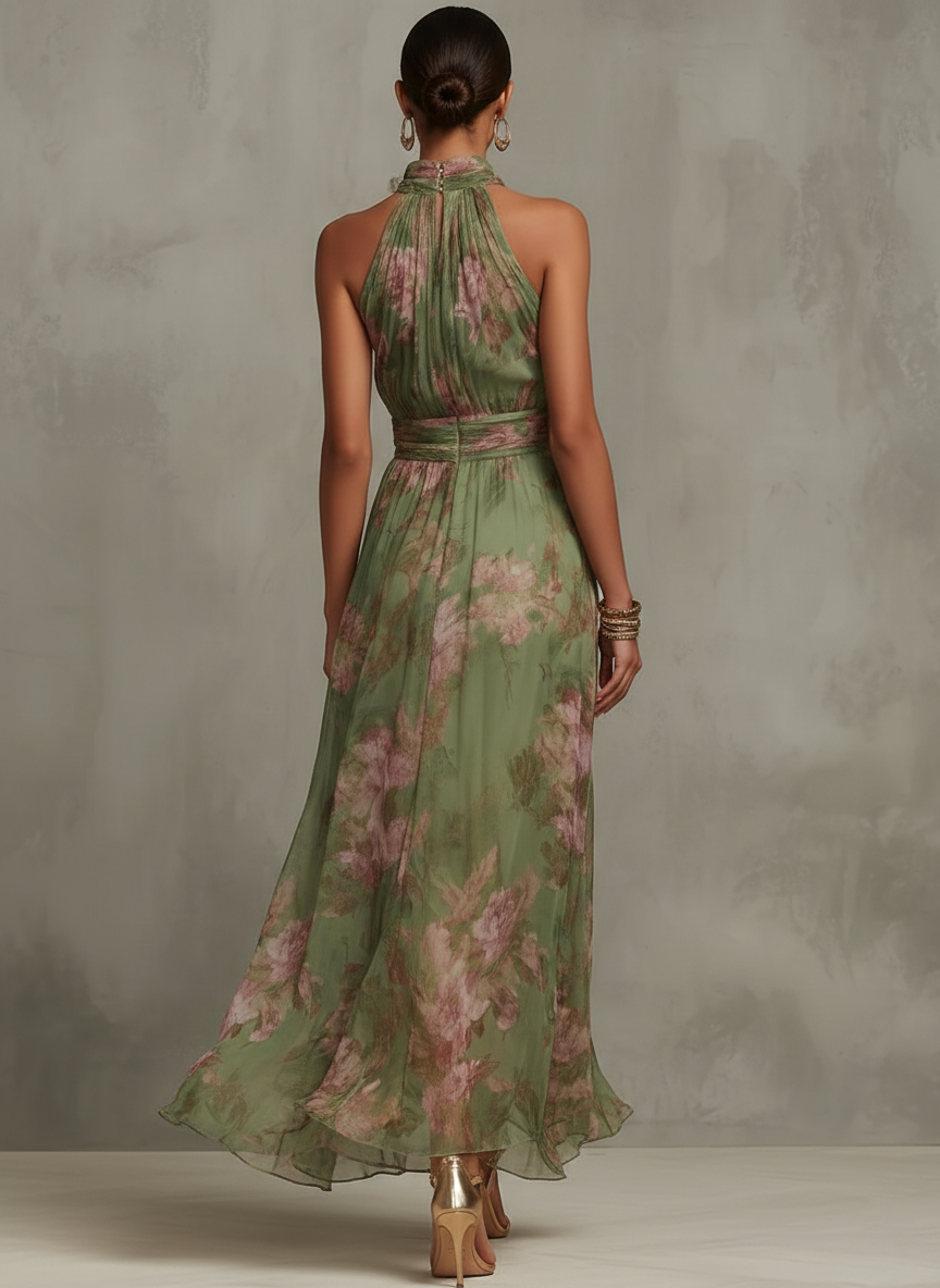 Montarello Women’s Halter Maxi Dress