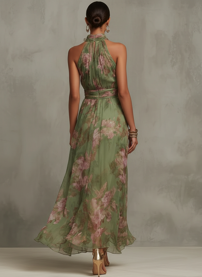 Montarello Women’s Halter Maxi Dress
