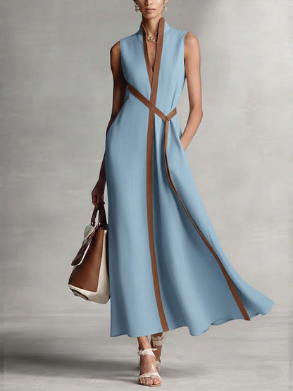 Montarello Lightweight Sleeveless Maxi Dress