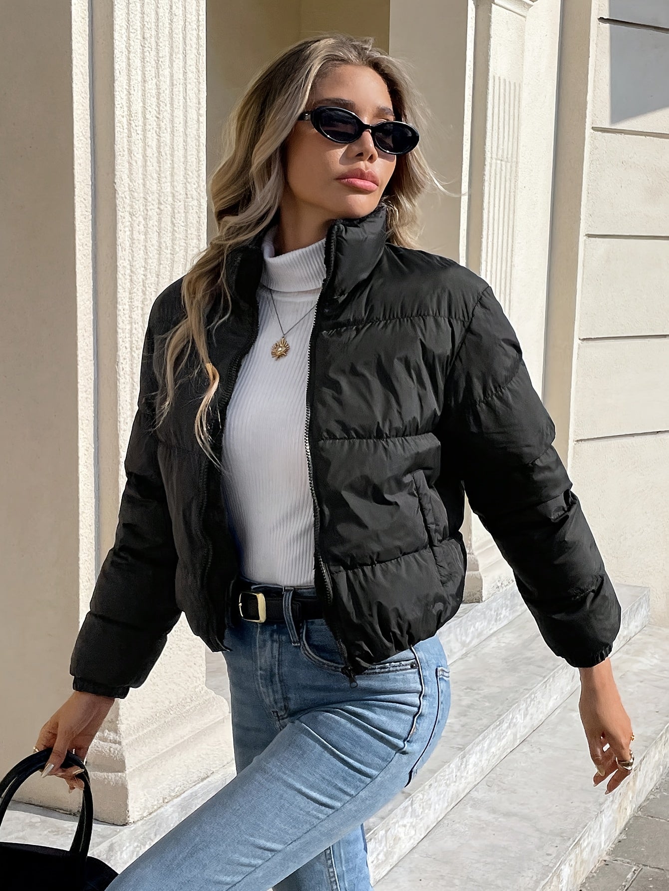 Montarello UrbanCloud Puffer Jacket – Black