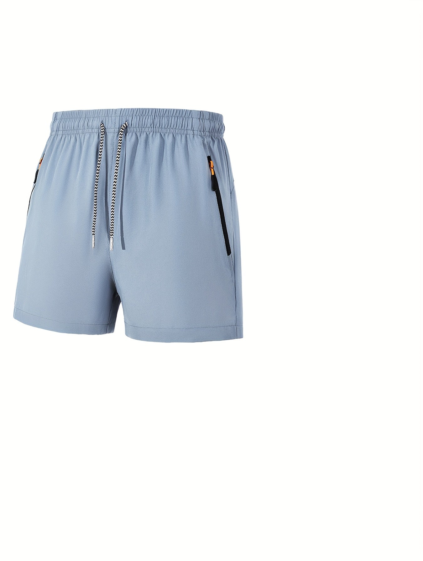 Montarello Men's Gym Shorts with Zip Pockets