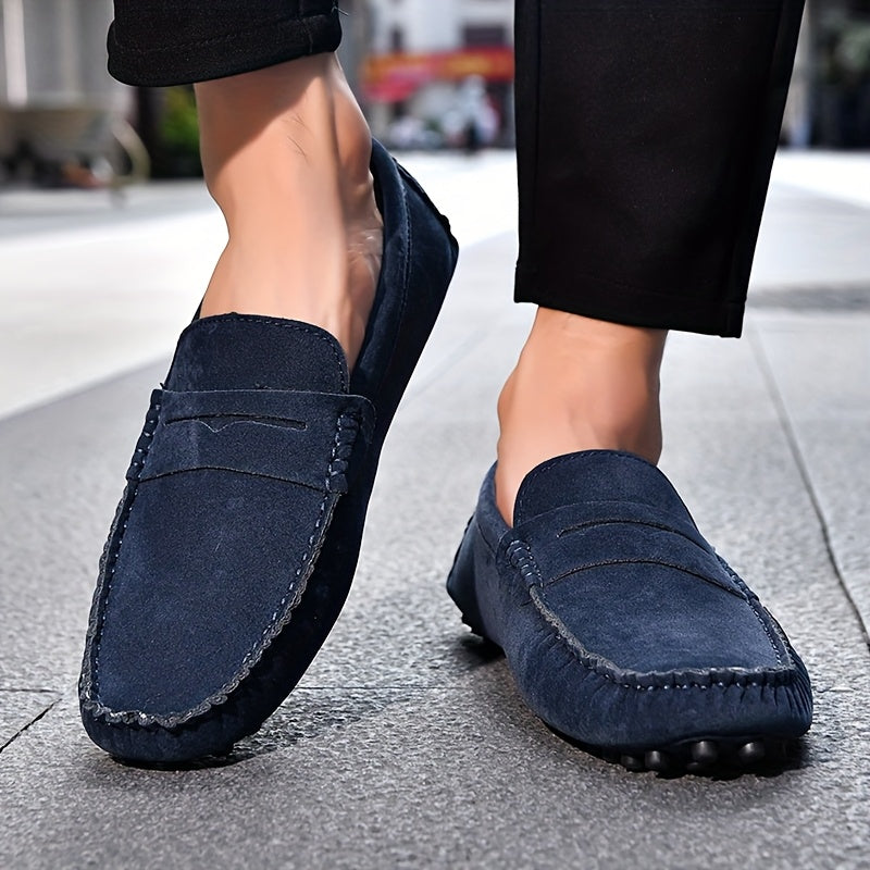 Montarello Suede-Look Men's Slip-On Loafers