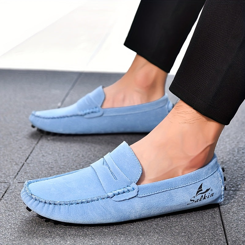 Montarello Suede-Look Men's Slip-On Loafers