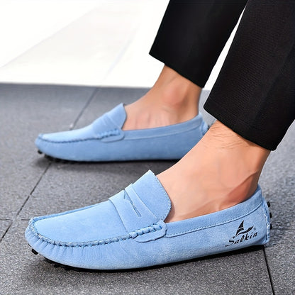 Montarello Suede-Look Men's Slip-On Loafers
