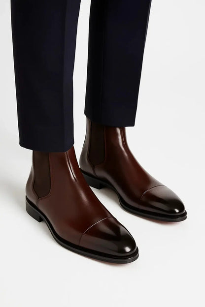 Montarello Chelsea Men's Dress Boots