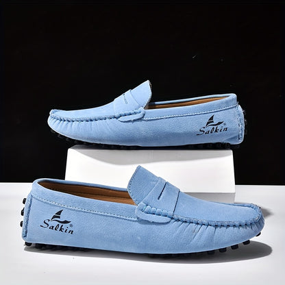 Montarello Suede-Look Men's Slip-On Loafers