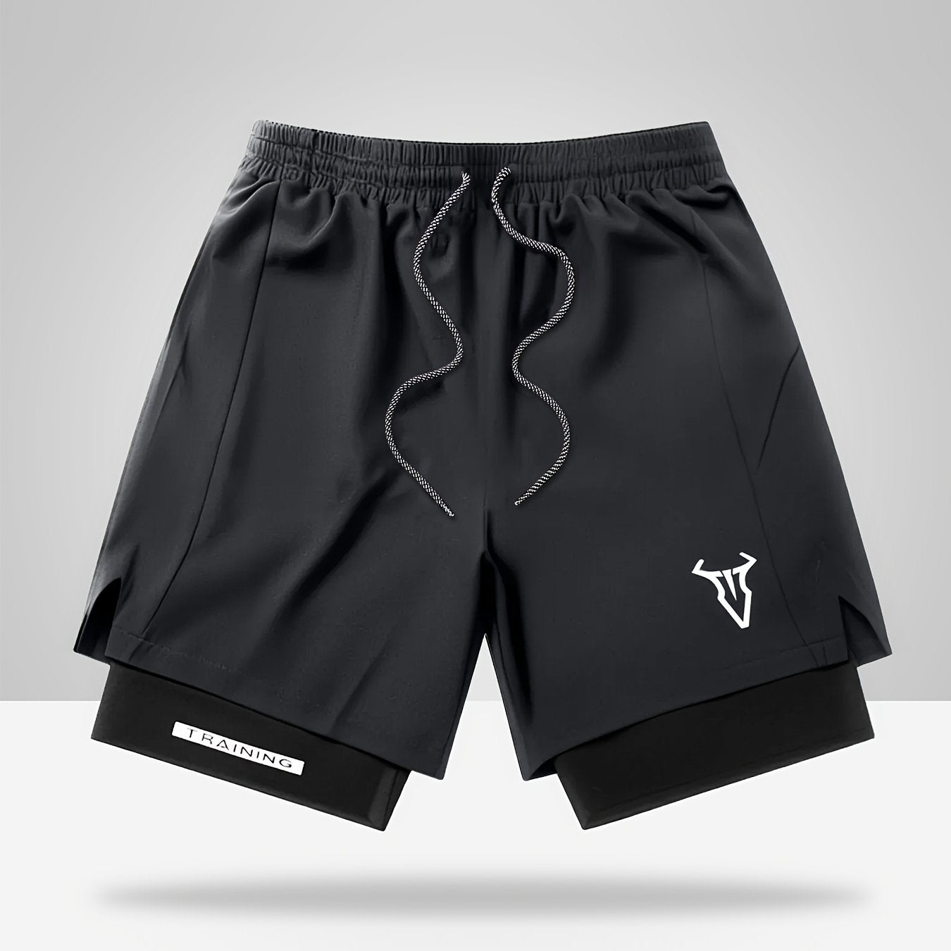 Montarello 2-in-1 Men's Athletic Training Shorts