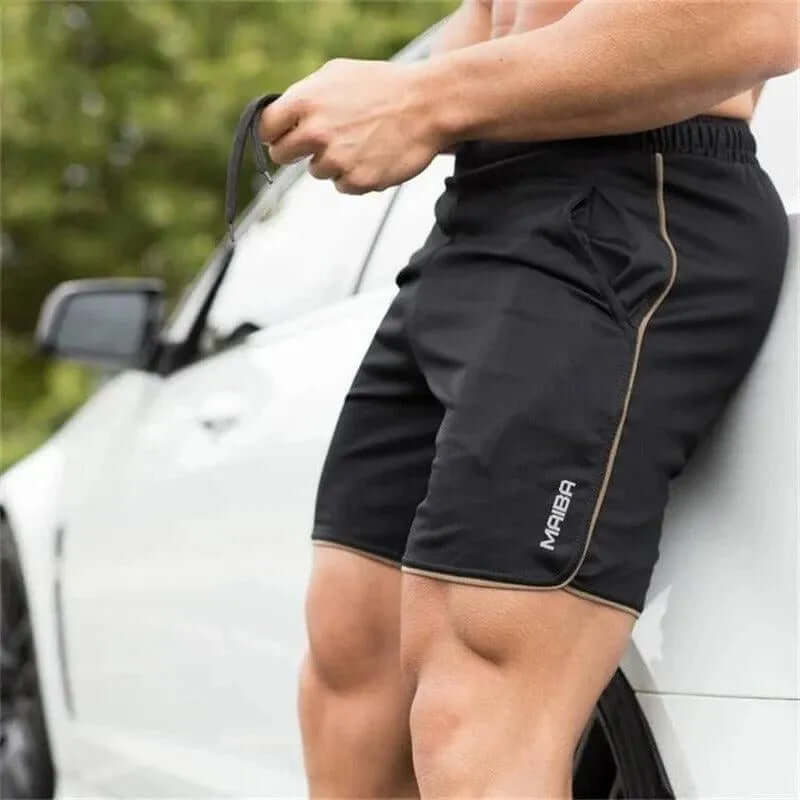 Montarello Men's Lightweight Athletic Gym Shorts with Pockets