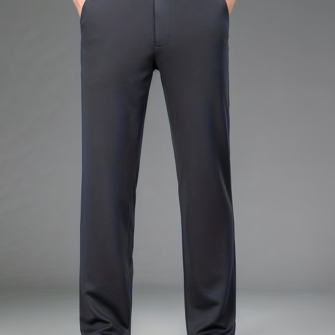 Montarello Men's Formal Trousers Straight Leg