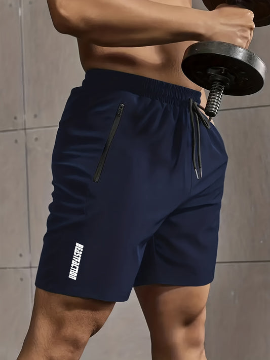 Montarello Zip Pocket Men's Gym Shorts