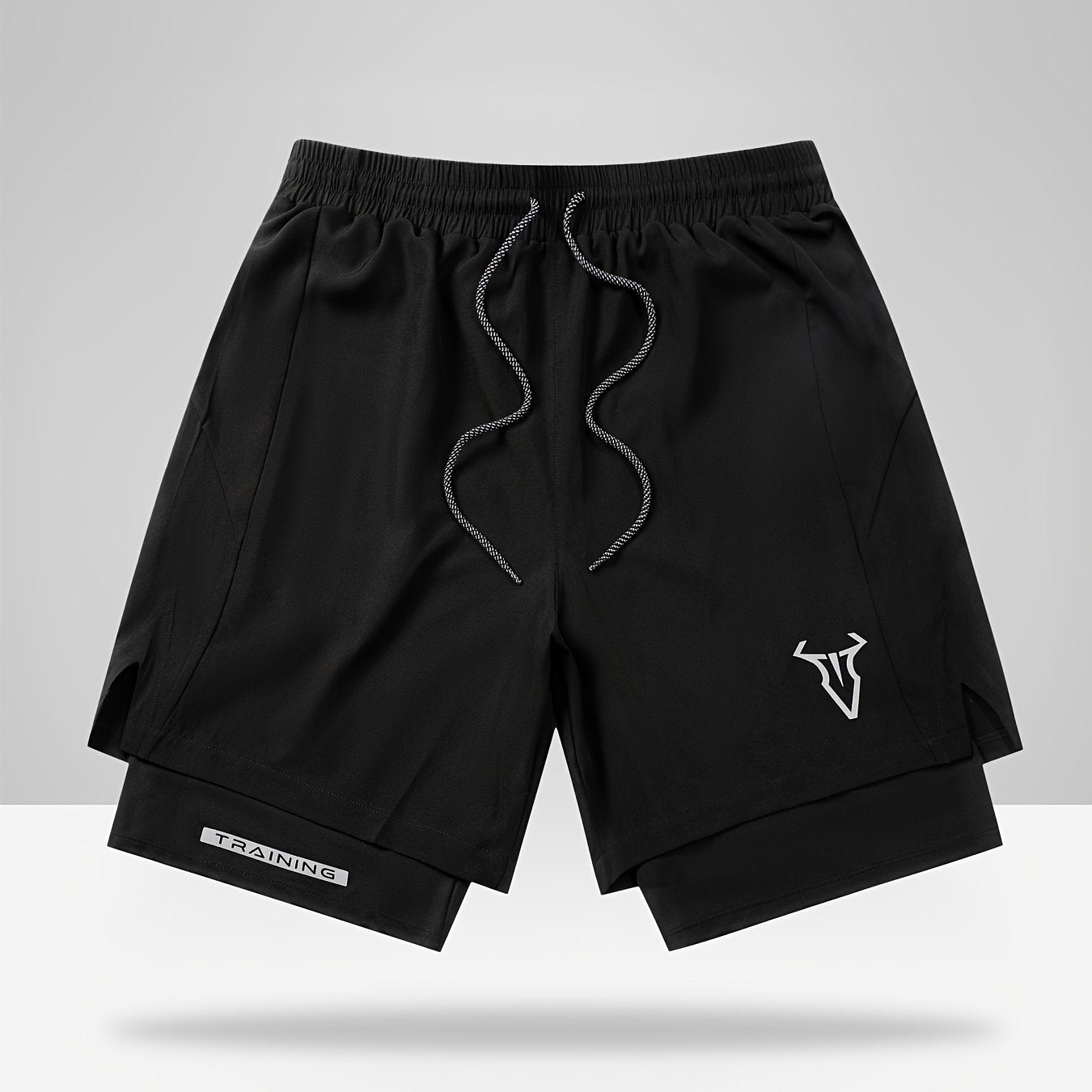 Montarello 2-in-1 Men's Athletic Training Shorts