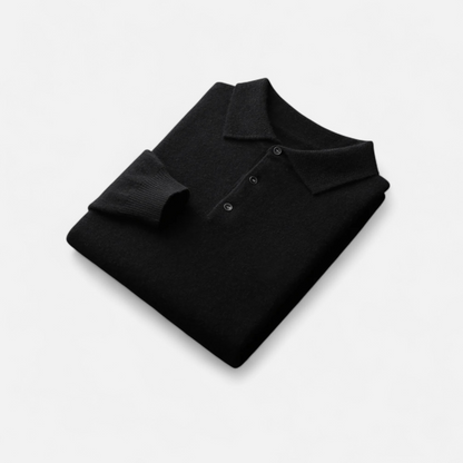 Montarello Merino Polo Wool Sweater