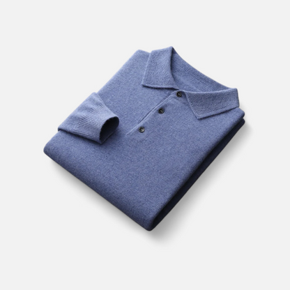 Montarello Merino Polo Wool Sweater