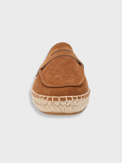Montarello Men's Slip-On Suede-Look Espadrille Summer Loafers