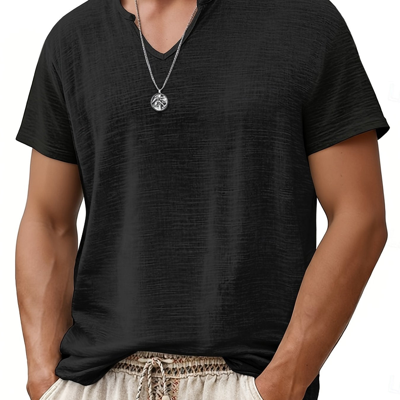 Montarello V-Neck Men's T-Shirt