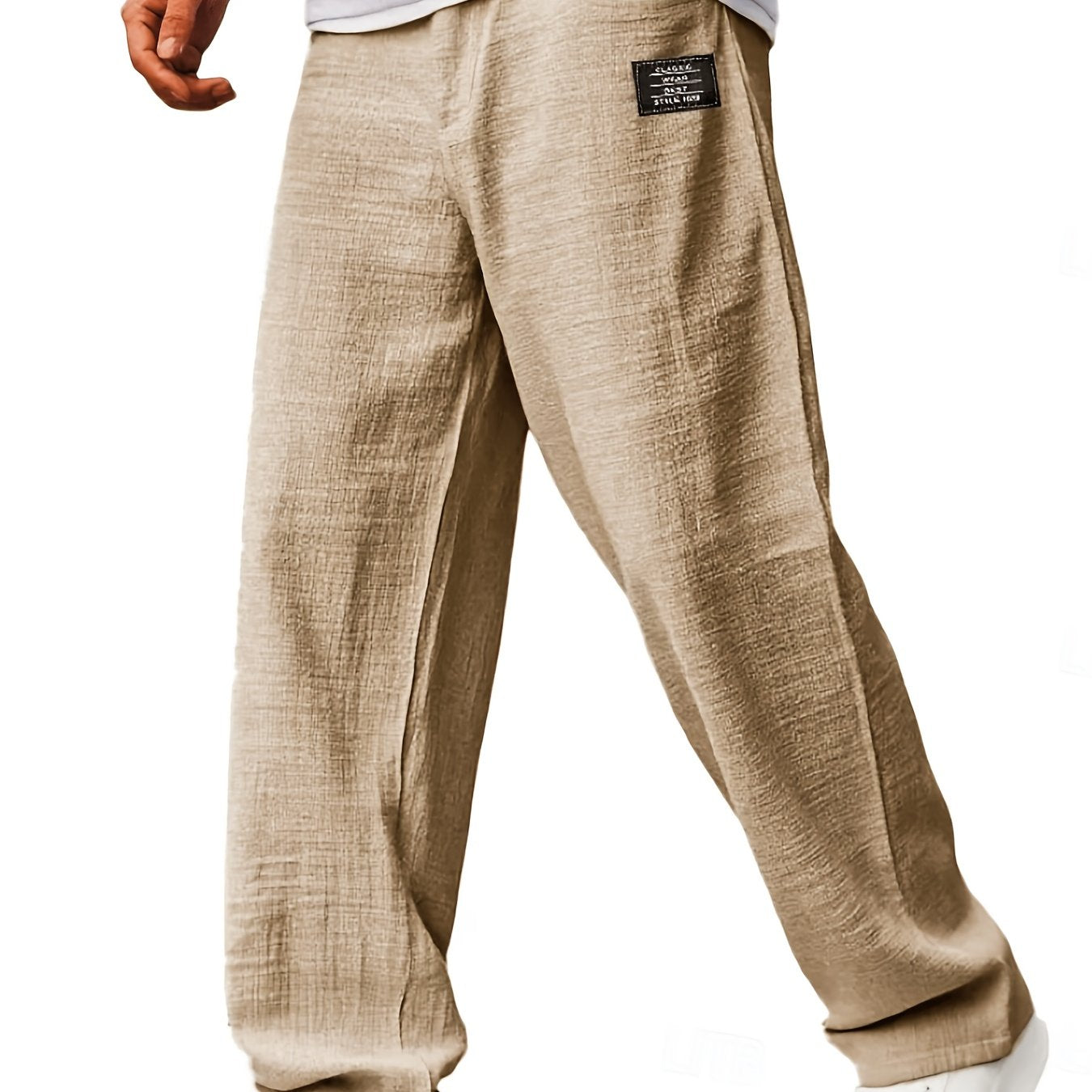 Montarello Wide-Leg Men's Casual Trousers