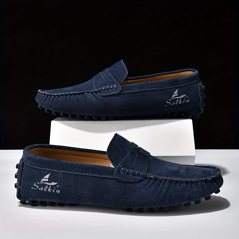 Montarello Suede-Look Men's Slip-On Loafers