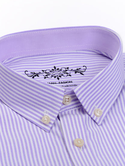 Montarello Men's Oxford Cotton Long-Sleeve Shirt