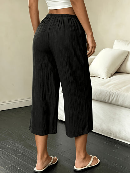 Montarello Wide-Leg Women's Cropped Trousers