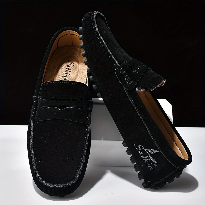 Montarello Suede-Look Men's Slip-On Loafers