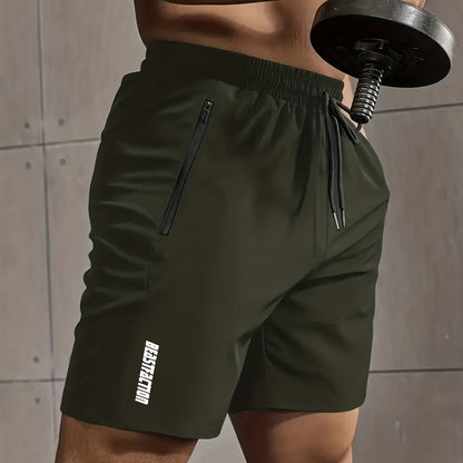 Montarello Zip Pocket Men's Gym Shorts