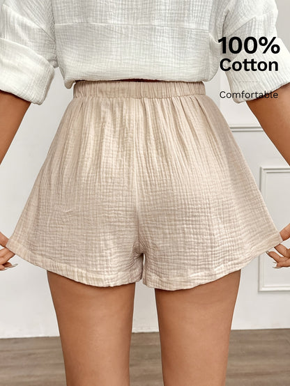 Montarello Drawstring Women's Casual Shorts