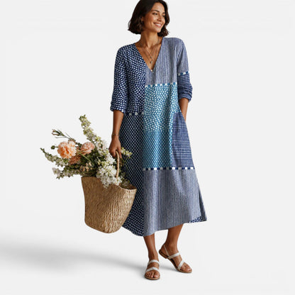 Montarello Women's Boho Midi Dress