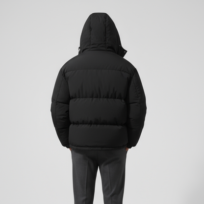 Montarello Men’s Quilted Puffer Winter Jacket