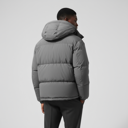 Montarello Men’s Quilted Puffer Winter Jacket