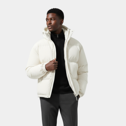 Montarello Men’s Quilted Puffer Winter Jacket