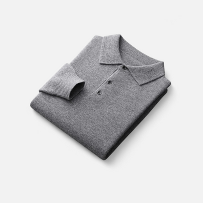 Montarello Merino Polo Wool Sweater