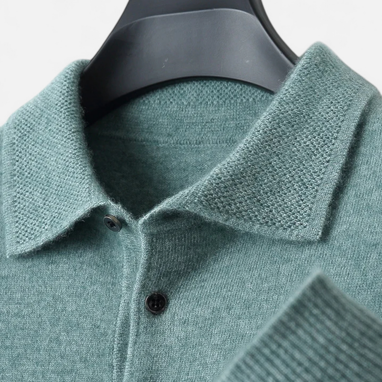 Montarello Merino Polo Wool Sweater