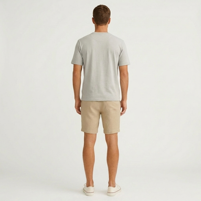 Montarello Men's Linen-Look Summer Shorts