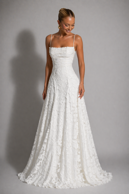 Montarello Women's Lace Maxi Dress – Wedding Guest Style