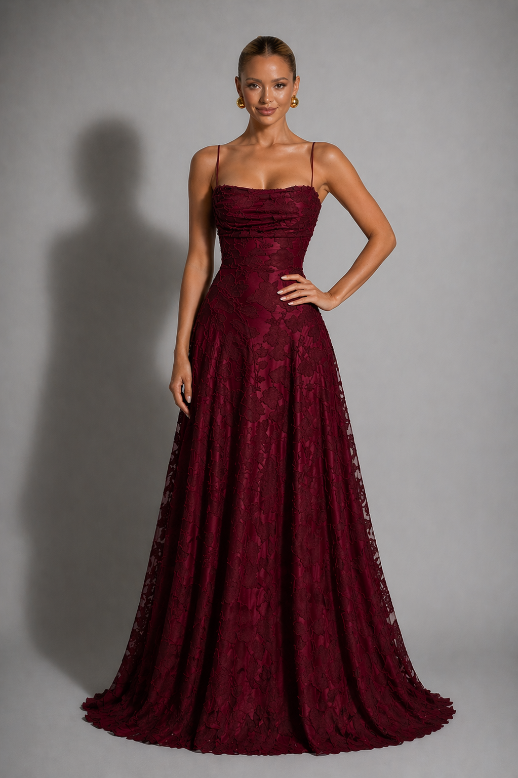 Montarello Women's Lace Maxi Dress – Wedding Guest Style