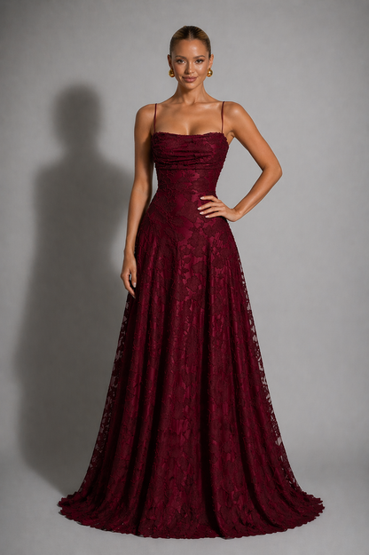 Montarello Women's Lace Maxi Dress – Wedding Guest Style