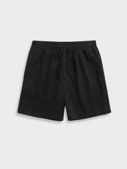 Montarello Linen-Look Men's 2-Piece Shirt & Shorts Set