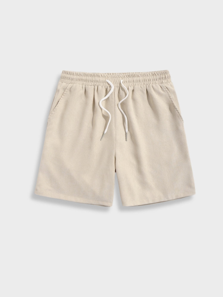 Montarello Linen-Look Men's 2-Piece Shirt & Shorts Set