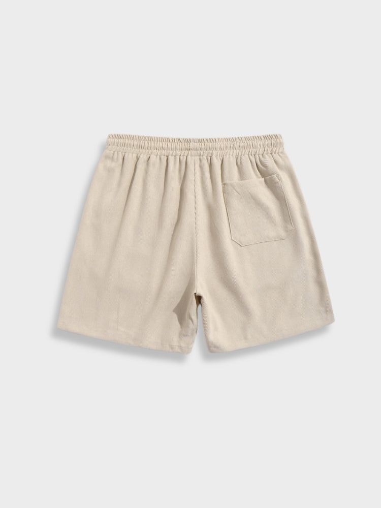 Montarello Linen-Look Men's 2-Piece Shirt & Shorts Set