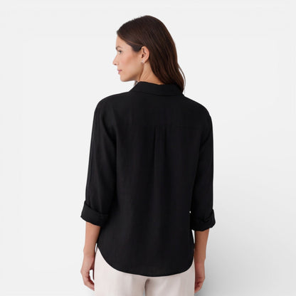 Montarello Women's Linen-Look Shirt