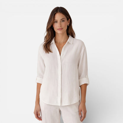 Montarello Women's Linen-Look Shirt