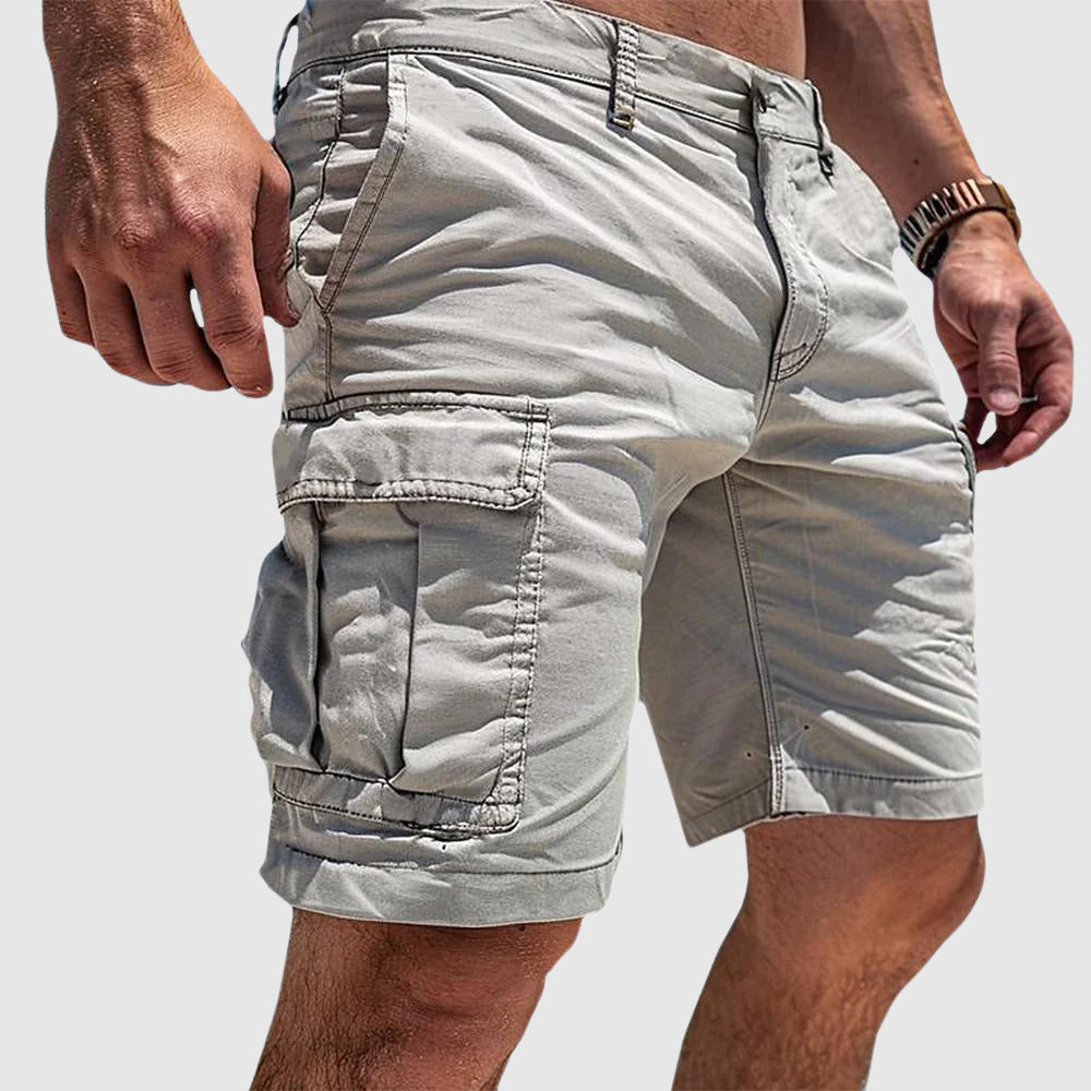 Montarello Men's Cargo Shorts Knee Length Multi-Pocket