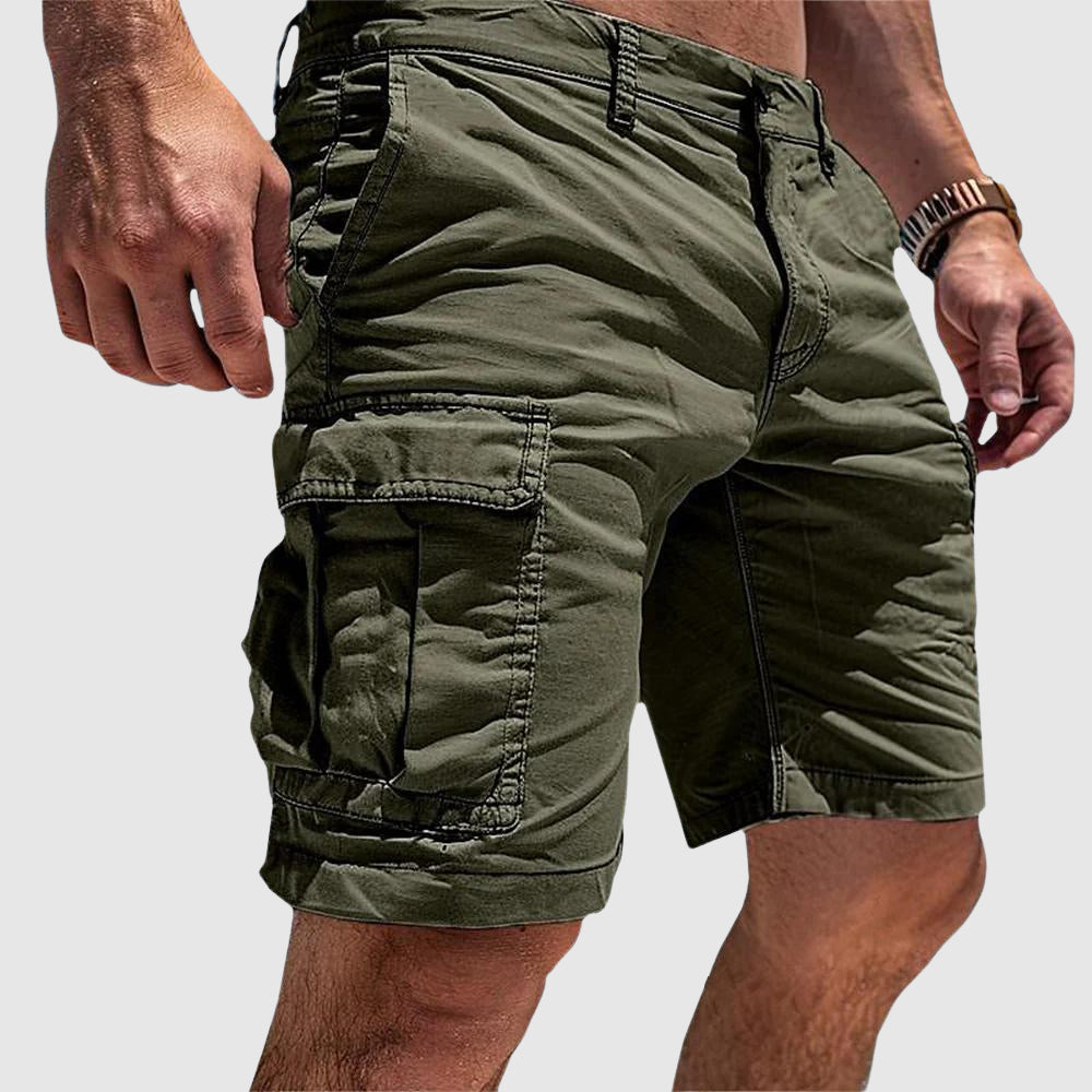 Montarello Men's Cargo Shorts Knee Length Multi-Pocket